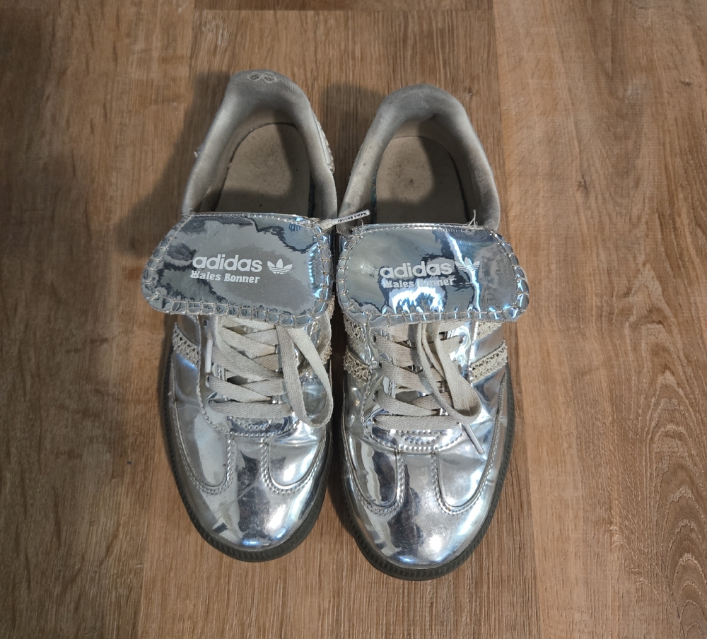 Silver Wales Bonner X Adidas Silver Men's Sneakers
